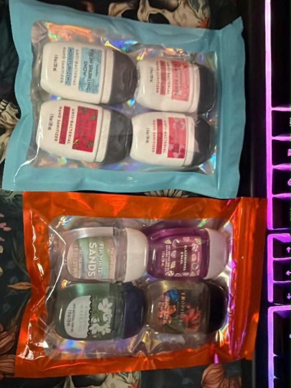 Bath & Body works set of 8 random hand sanitizers